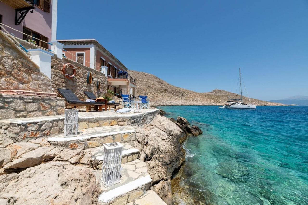 Villa Leleka Chalki Town ภายนอก รูปภาพ