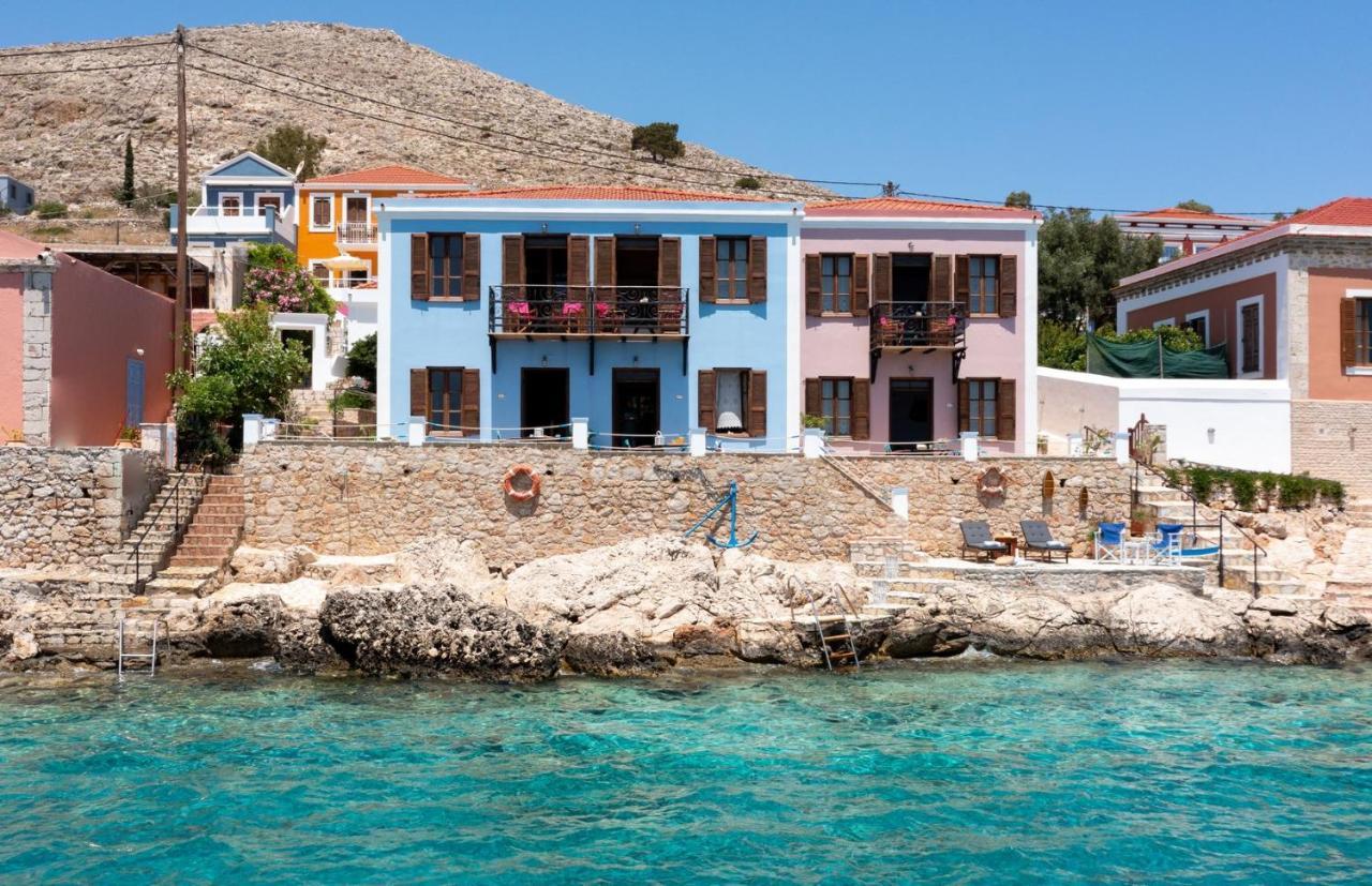 Villa Leleka Chalki Town ภายนอก รูปภาพ